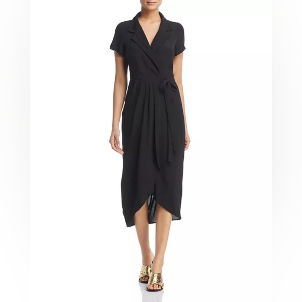 Meet & Greet Wrap Midi Dress